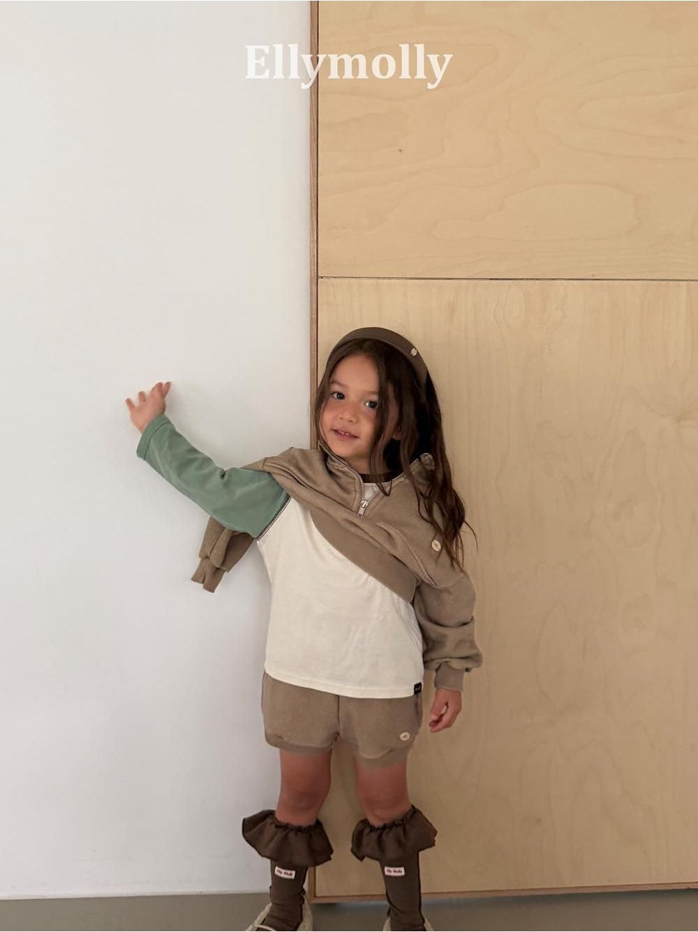 Color Block Raglan Tee [Ellymolly]（2026AW） 19