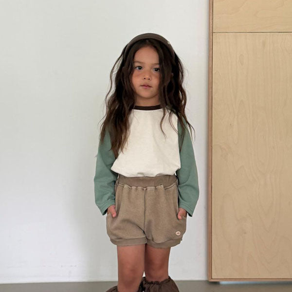 Color Block Raglan Tee [Ellymolly]（2026AW） 1