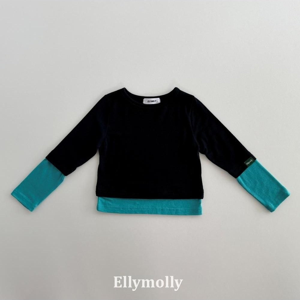 Rolling Color Block Tee [Ellymolly]（2026AW） 20