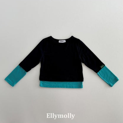 Rolling Color Block Tee [Ellymolly]（2026AW） 20