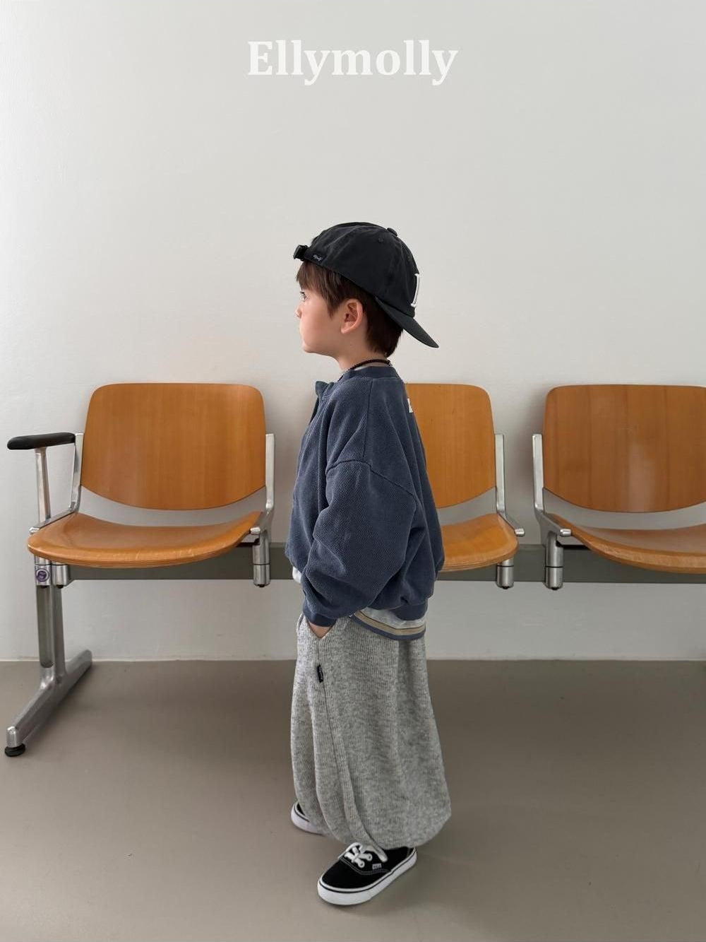 Slit Opening Sweatshirt [Ellymolly]（2026AW） 4