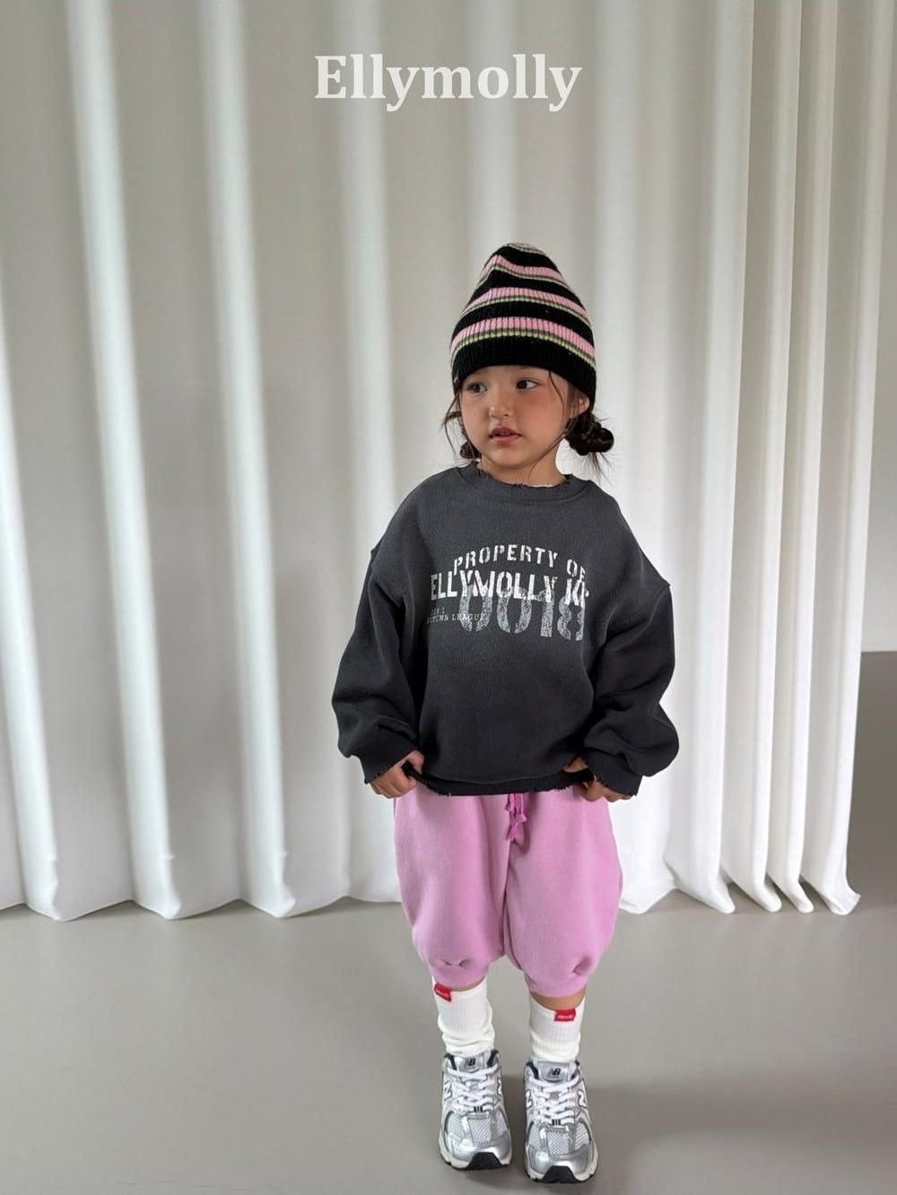 Vintage Sweatshirt [Ellymolly]（2026AW） 8