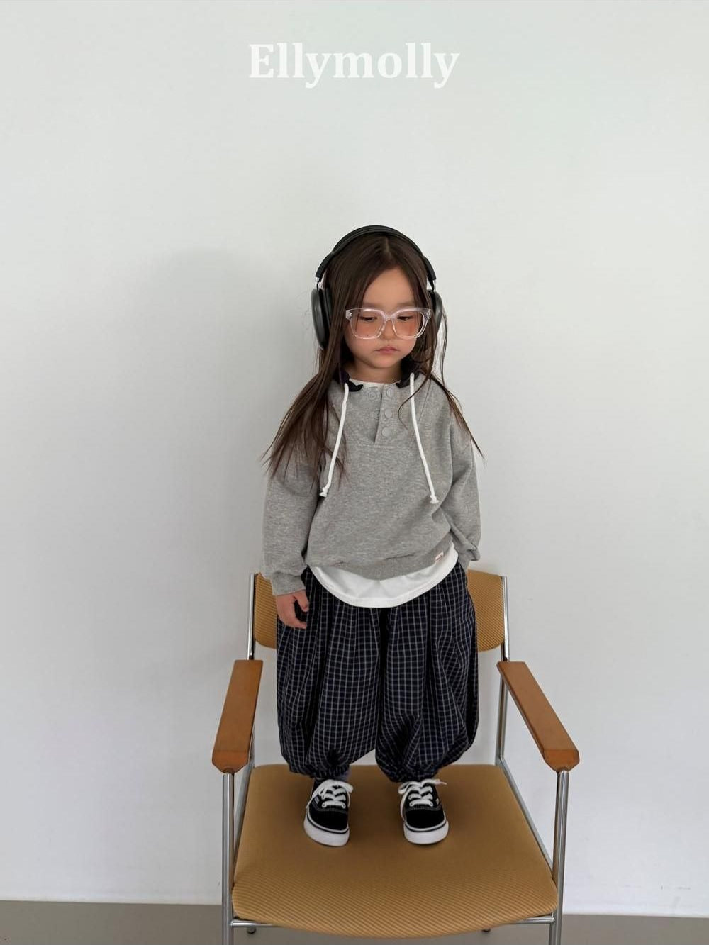 Two-Tone Harbor Sweatshirt [Ellymolly]（2026AW） 8