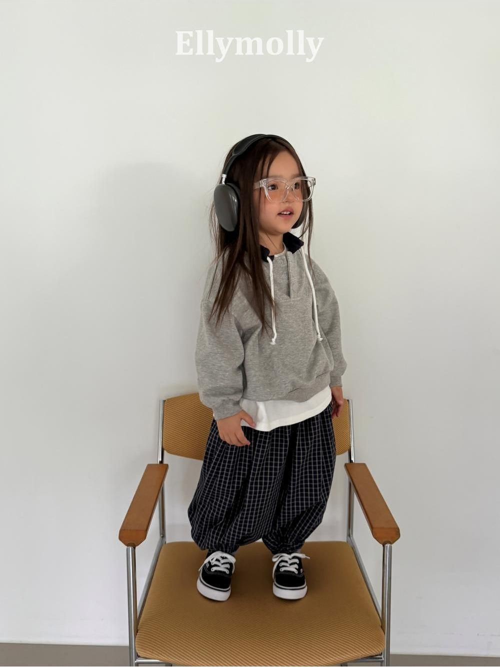 Two-Tone Harbor Sweatshirt [Ellymolly]（2026AW） 10