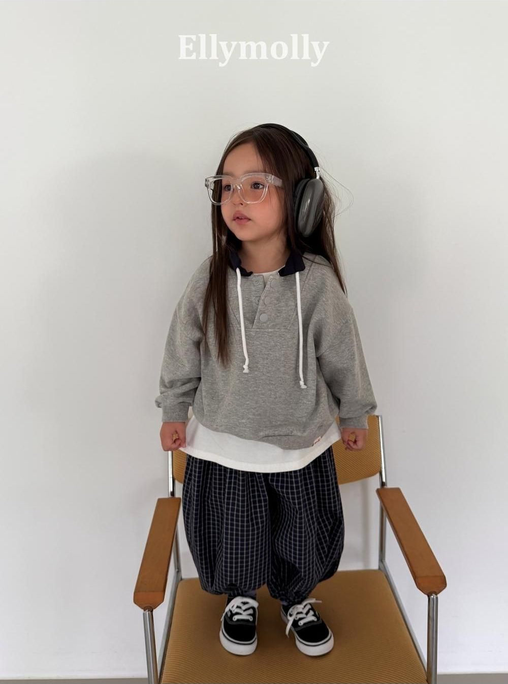 Two-Tone Harbor Sweatshirt [Ellymolly]（2026AW） 13