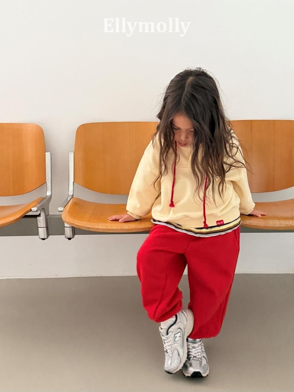 Two-Tone Harbor Sweatshirt [Ellymolly]（2026AW） 17