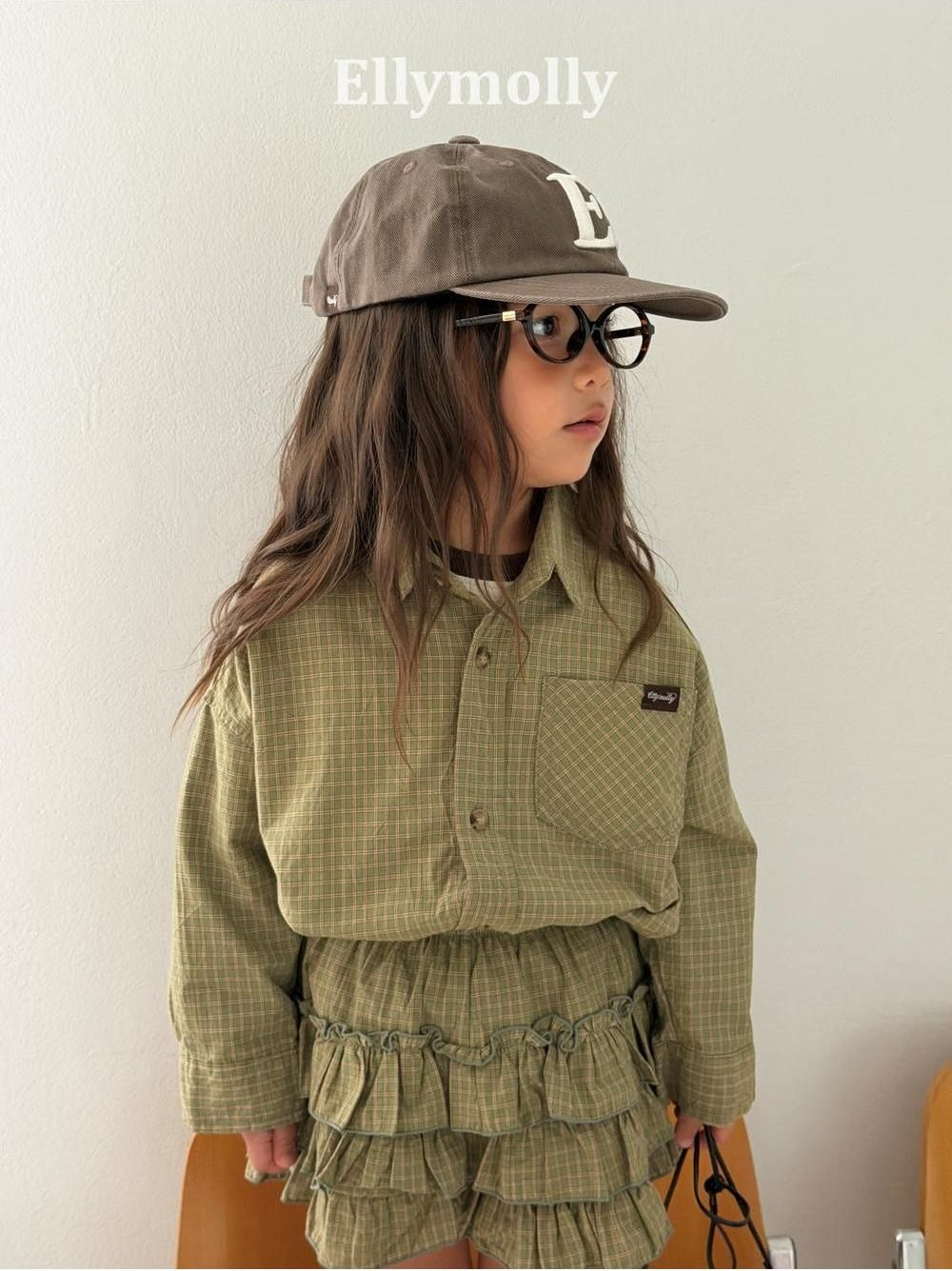 Maison Check Shirt [Ellymolly]（2026AW） 6