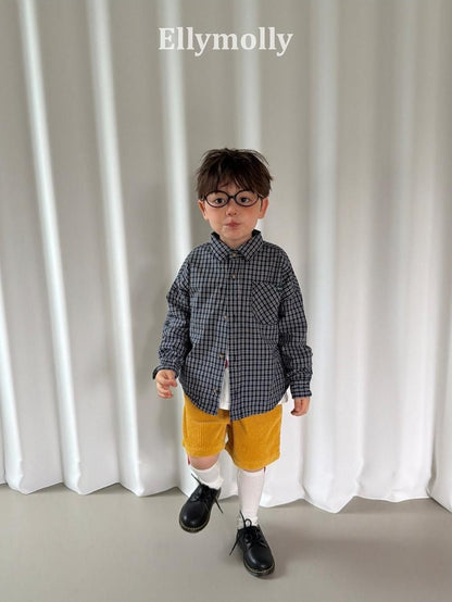Maison Check Shirt [Ellymolly]（2026AW） 14