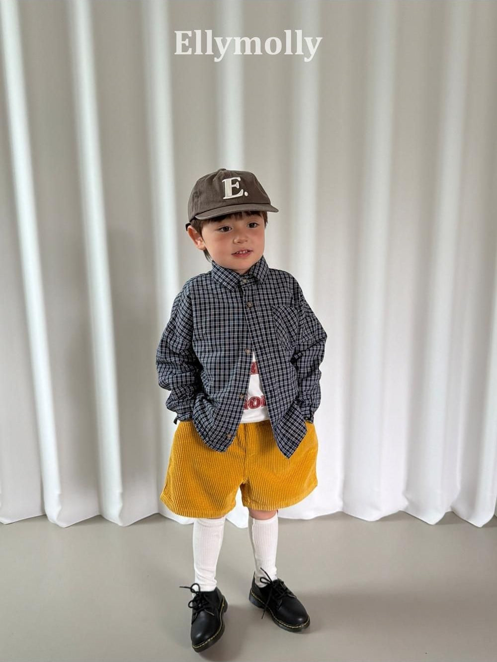 Maison Check Shirt [Ellymolly]（2026AW） 15