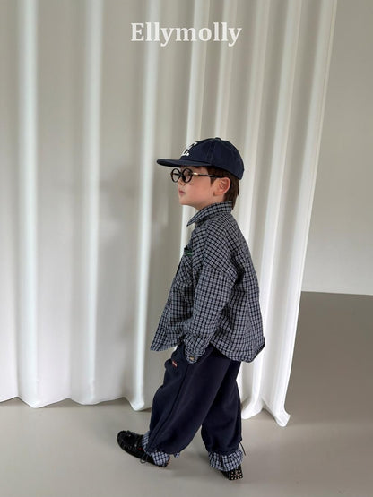 Maison Check Shirt [Ellymolly]（2026AW） 17