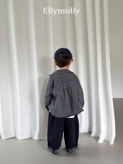 Maison Check Shirt [Ellymolly]（2026AW） 18