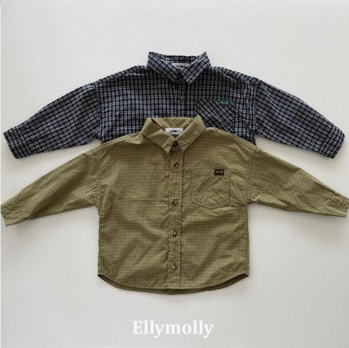 Maison Check Shirt [Ellymolly]（2026AW） 2
