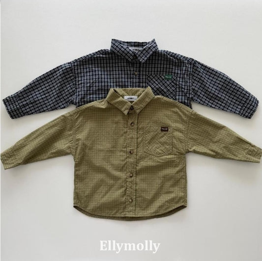 Maison Check Shirt [Ellymolly]（2026AW） 2