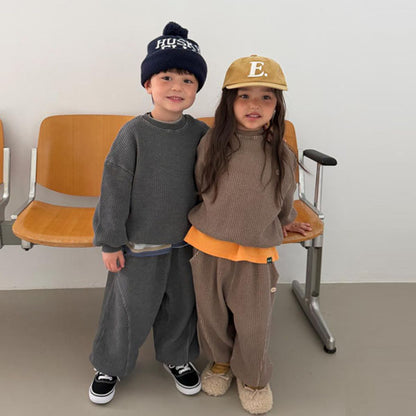 King Waffle Jogger Pants [Ellymolly]（2026AW） 1