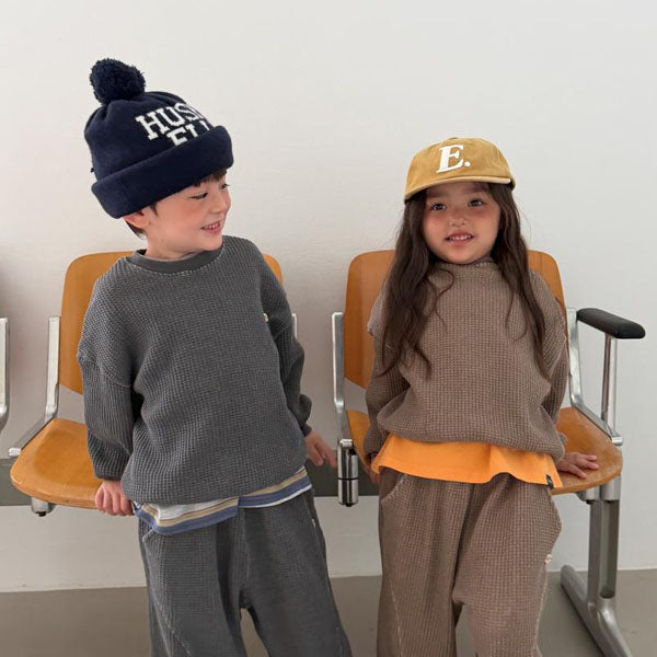 King Waffle Sweatshirt [Ellymolly]（2026AW） 1