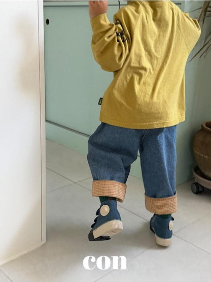 Washed Roll-Up Denim [con]（2026AW） 12