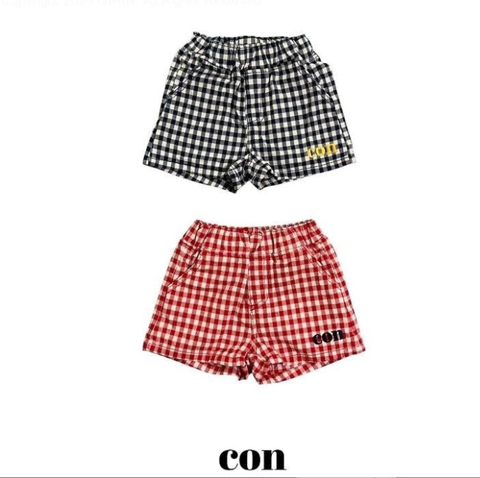 Check Shorts [con]（2026AW） 1