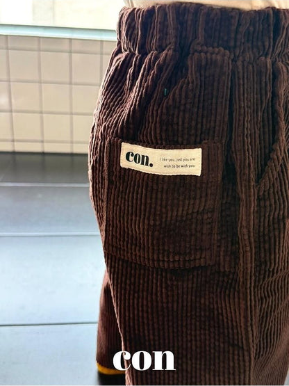 Fluffy Corduroy Pants [con]（2026AW） 15