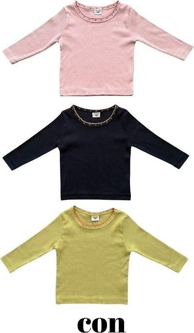 Intarsia Pincord Tee [con]（2026AW） 3
