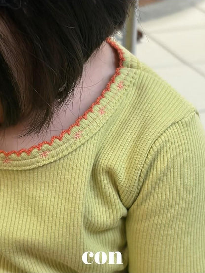 Intarsia Pincord Tee [con]（2026AW） 5