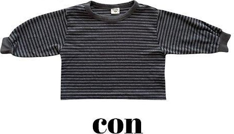 Soft Stripe Tee [con]（2026AW） 4