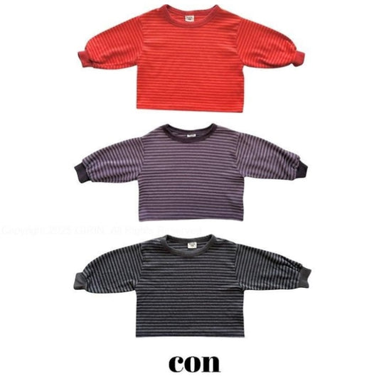 Soft Stripe Tee [con]（2026AW） 1