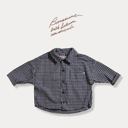 Gogo Check Shirt [BONEOUNE]（2026AW） 2