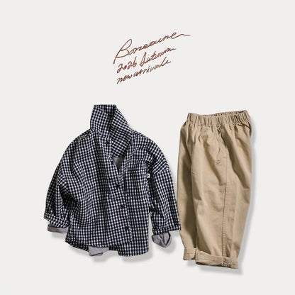 Gogo Check Shirt [BONEOUNE]（2026AW） 5