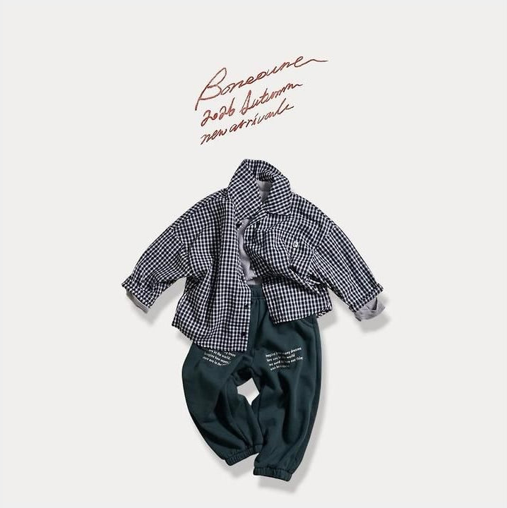 Gogo Check Shirt [BONEOUNE]（2026AW） 6