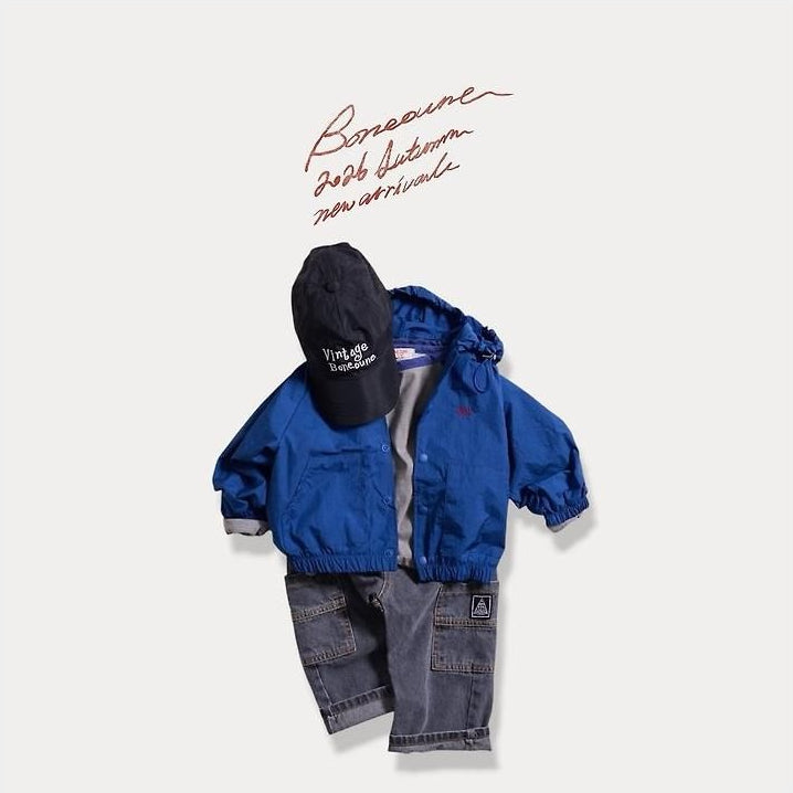Square Windbreaker [BONEOUNE]（2026AW） 8