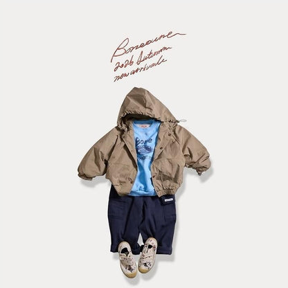 Square Windbreaker [BONEOUNE]（2026AW） 9