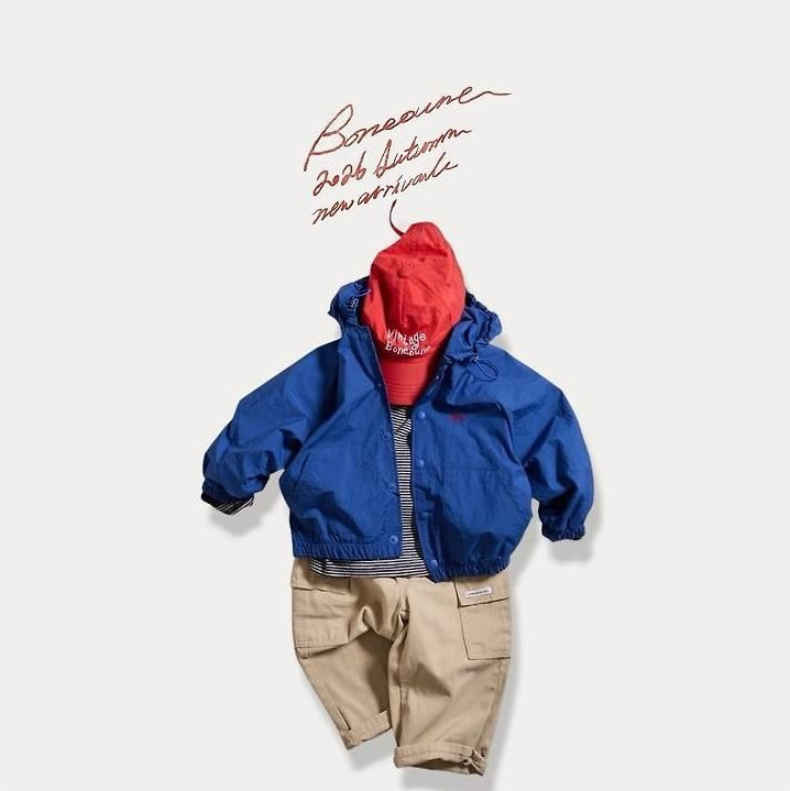 Square Windbreaker [BONEOUNE]（2026AW） 12