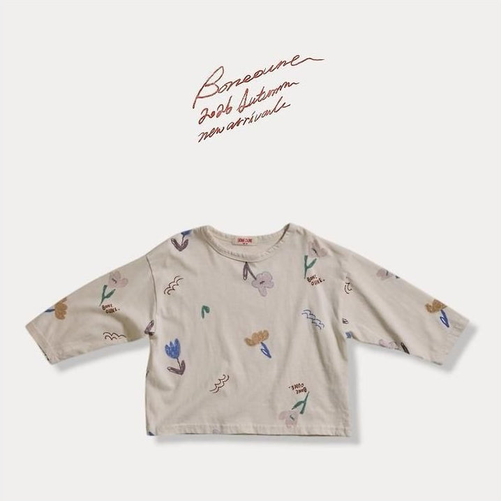 Cello Flower Single Tee [BONEOUNE]（2026AW） 4