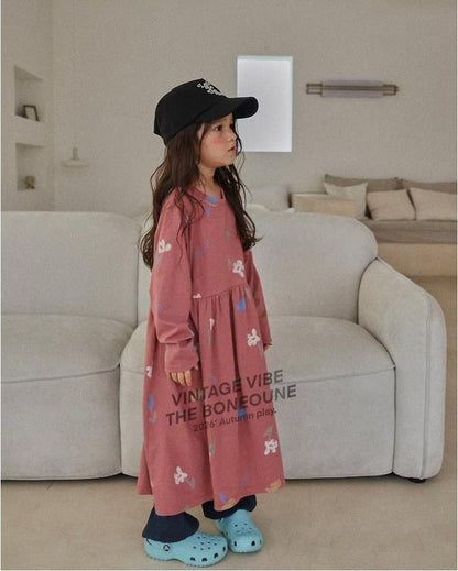 Cello Flower Dress [BONEOUNE]（2026AW） 12