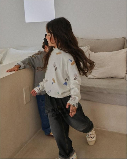 Cello Flower Fleece Tee [BONEOUNE]（2026AW） 11