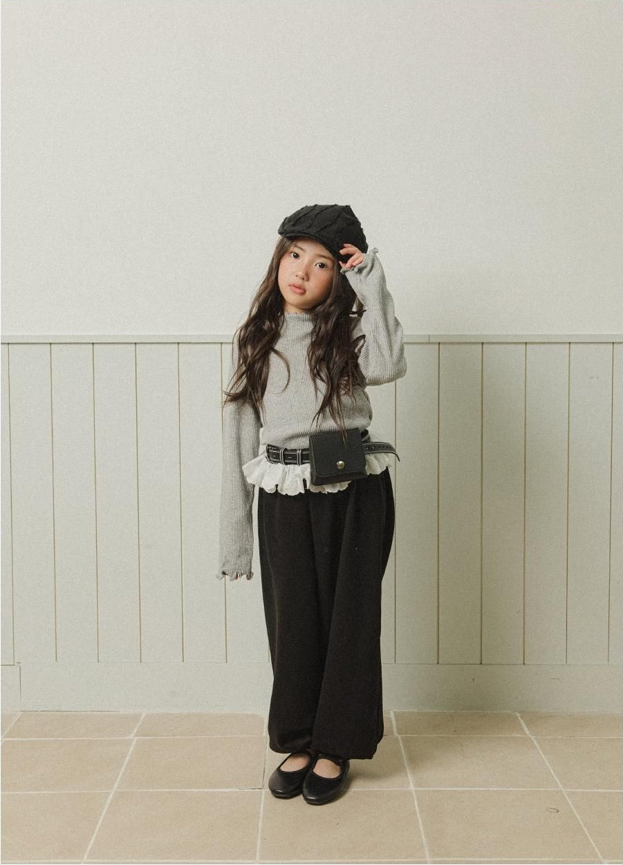 Ray Ribbed Flare Tee [WHITESKETCHBOOK]（2026AW） 10