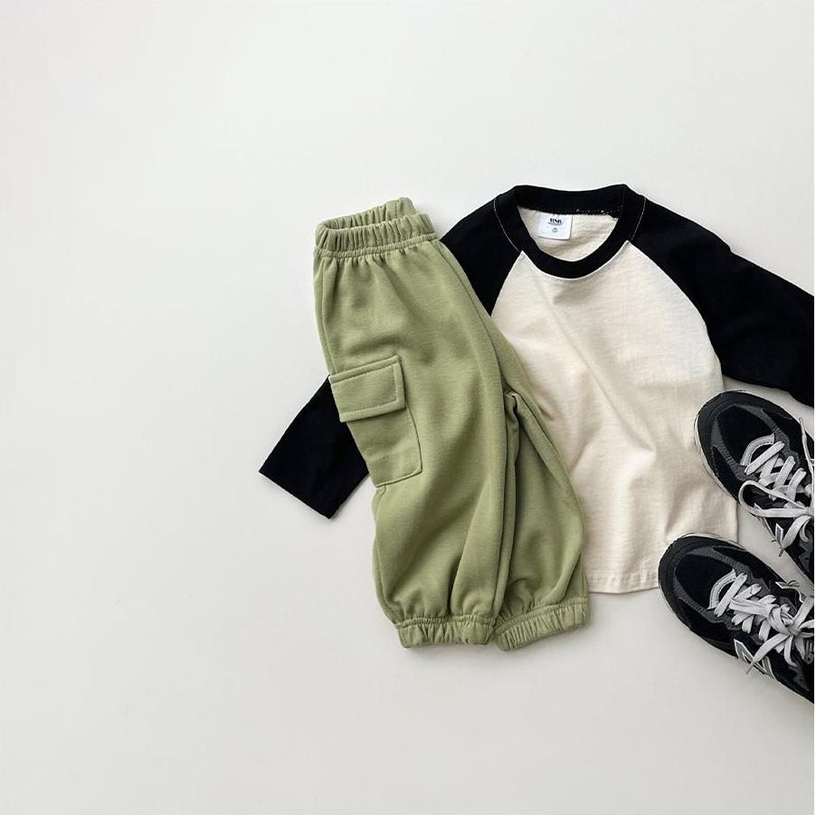 Sunshine Raglan Color Block Tee [WHITESKETCHBOOK]（2026AW） 21