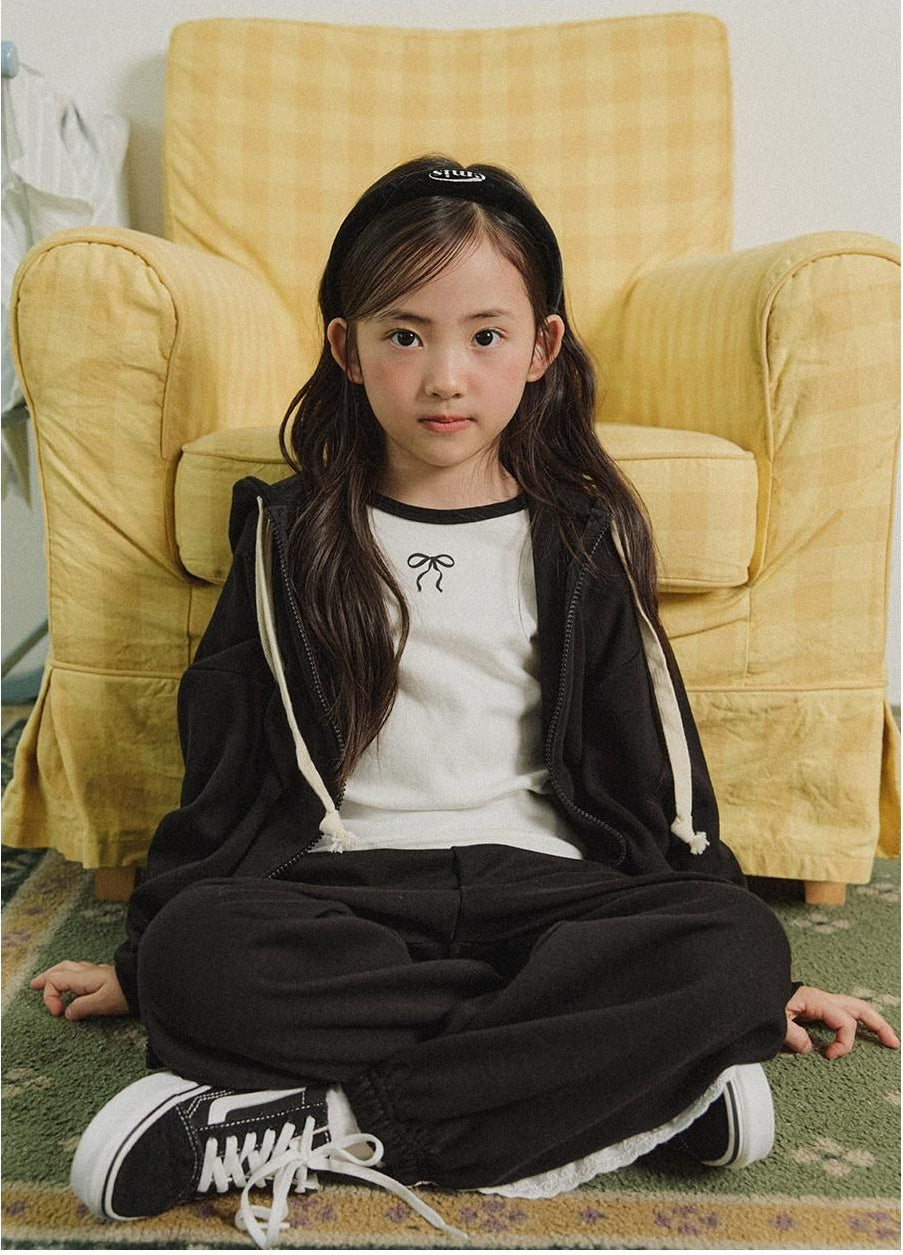 Peach Color Block Ribbon Tee [WHITESKETCHBOOK]（2026AW） 11