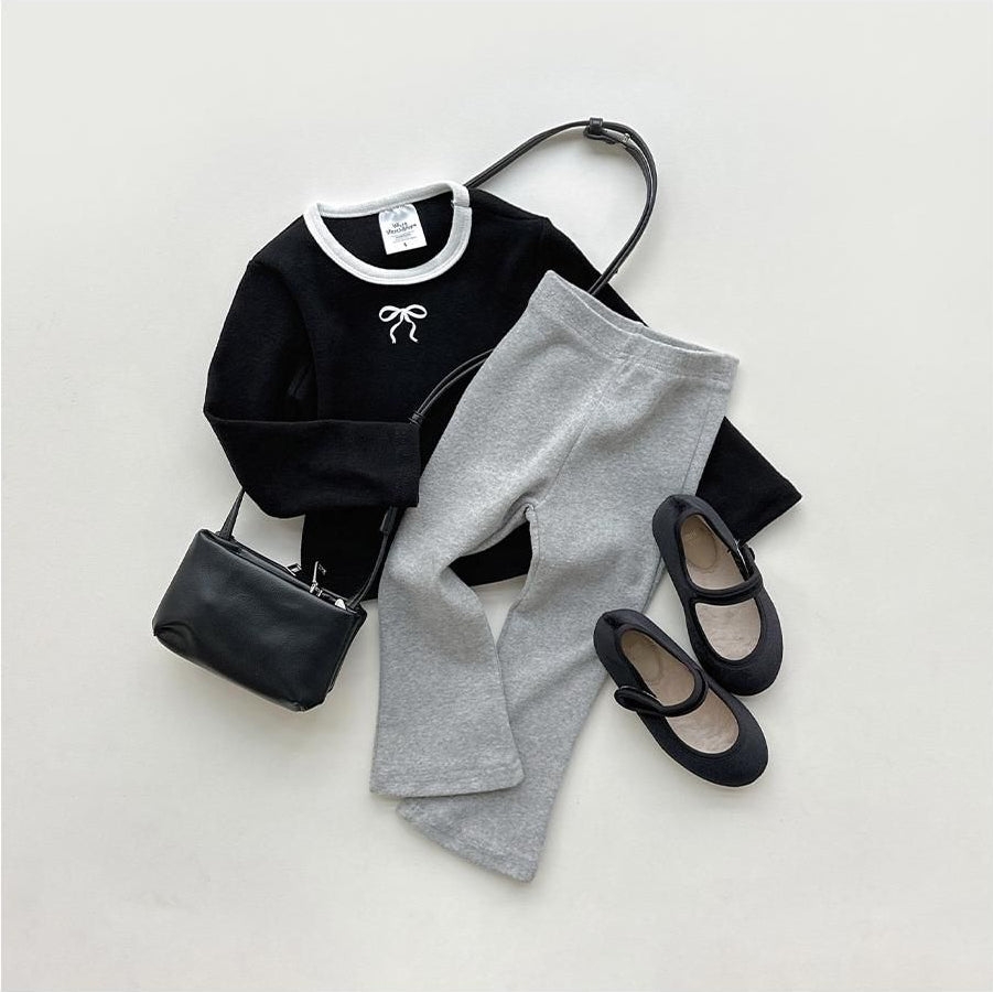 Peach Color Block Ribbon Tee [WHITESKETCHBOOK]（2026AW） 19