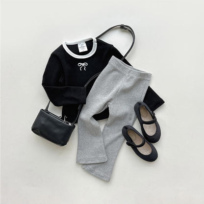 Peach Color Block Ribbon Tee [WHITESKETCHBOOK]（2026AW） 19