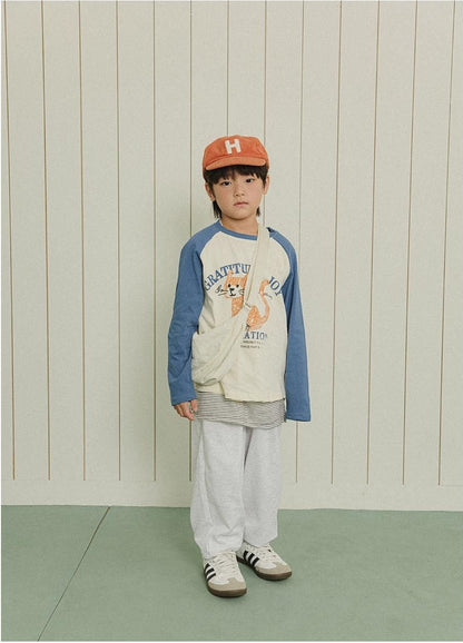 Kitten Raglan Color Block Tee [WHITESKETCHBOOK]（2026AW） 5