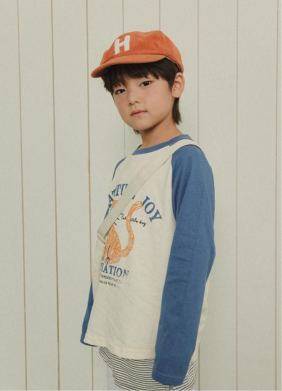 Kitten Raglan Color Block Tee [WHITESKETCHBOOK]（2026AW） 6