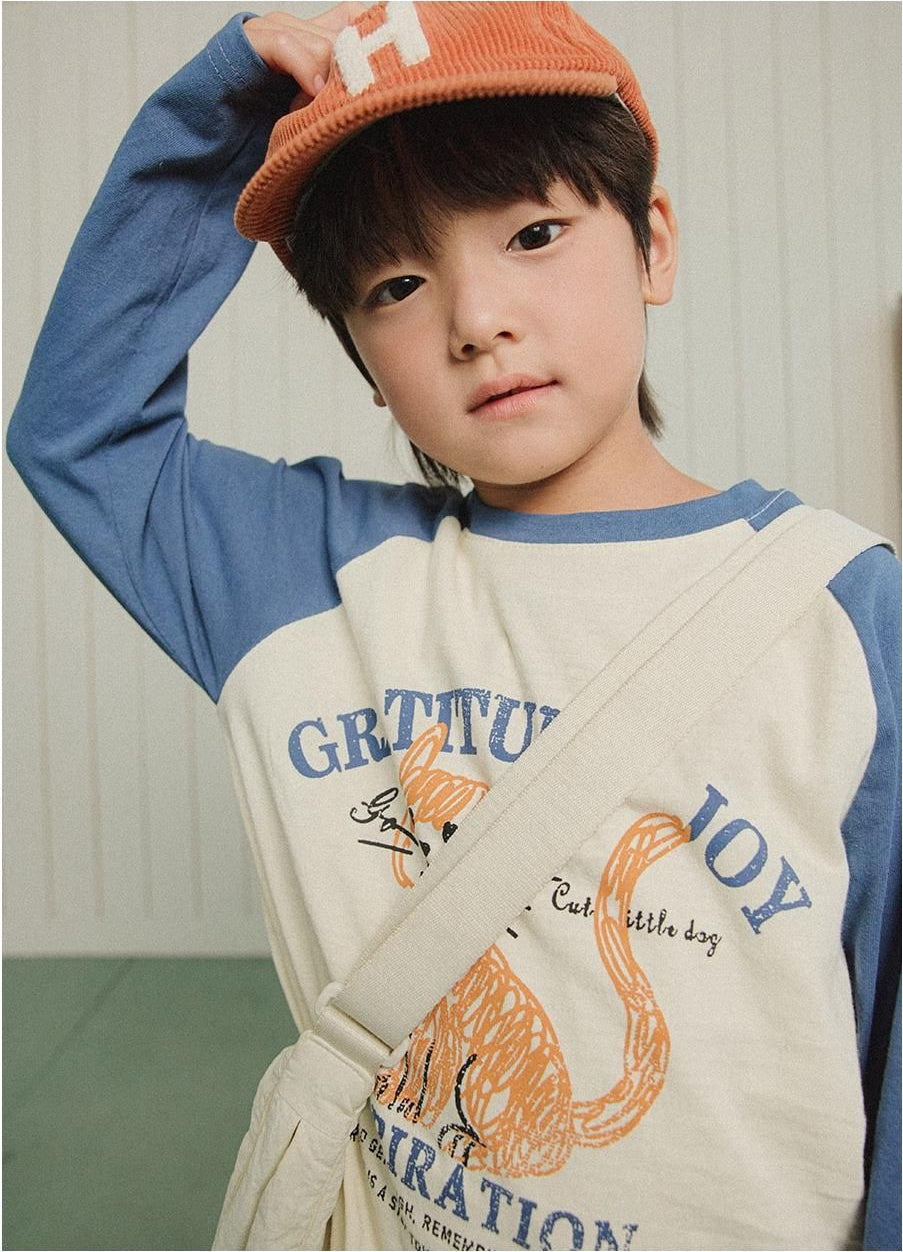 Kitten Raglan Color Block Tee [WHITESKETCHBOOK]（2026AW） 8