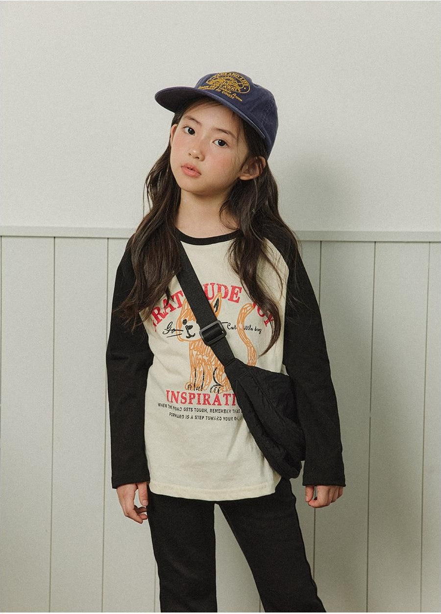 Kitten Raglan Color Block Tee [WHITESKETCHBOOK]（2026AW） 9