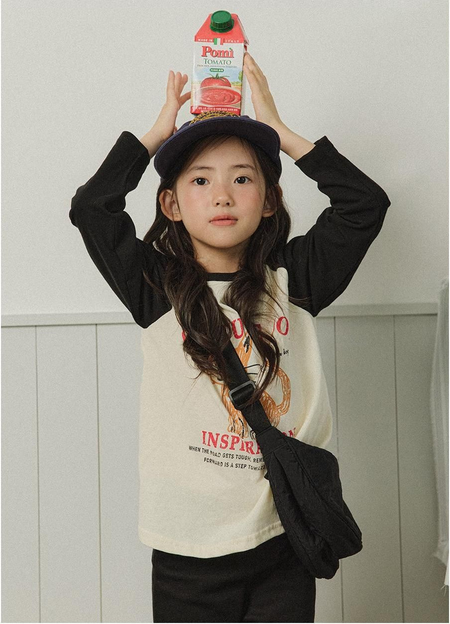 Kitten Raglan Color Block Tee [WHITESKETCHBOOK]（2026AW） 11