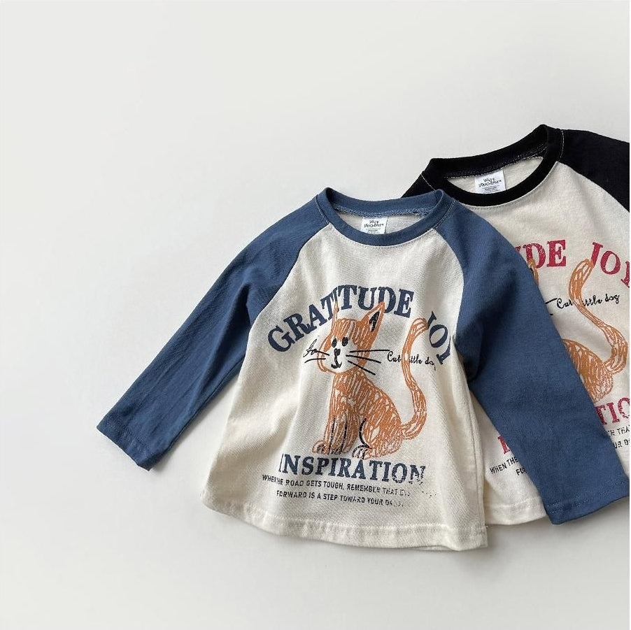 Kitten Raglan Color Block Tee [WHITESKETCHBOOK]（2026AW） 14