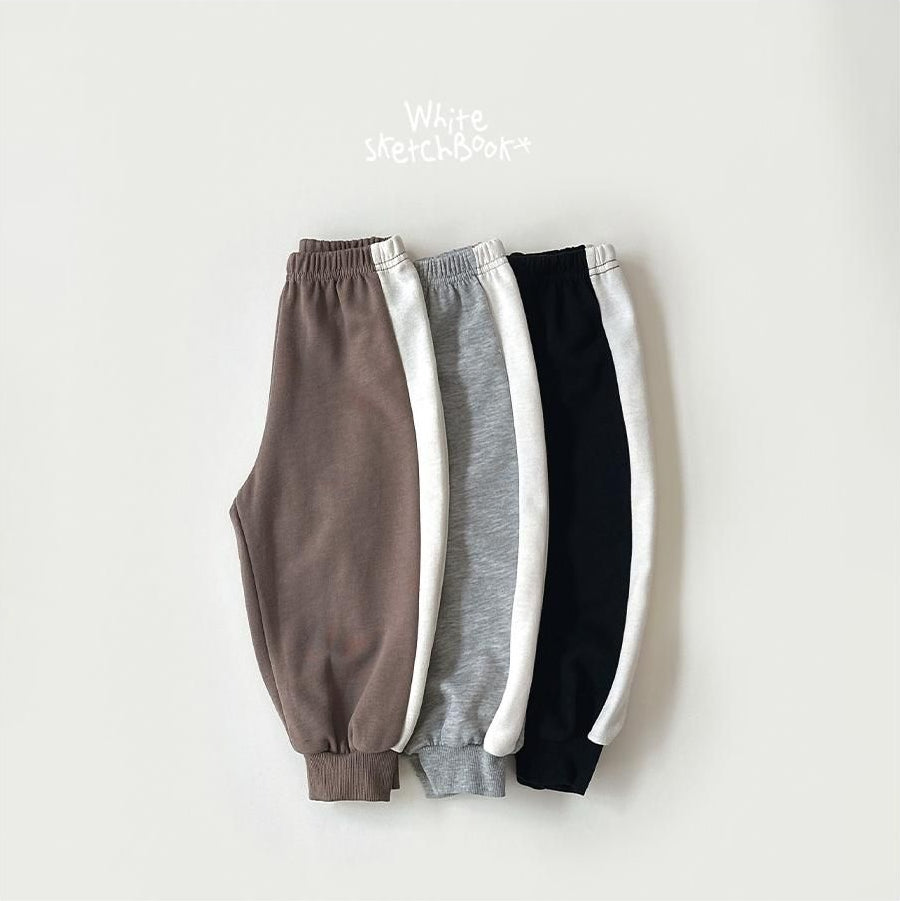 Round Color Block Jogger Pants [WHITESKETCHBOOK]（2026AW） 14