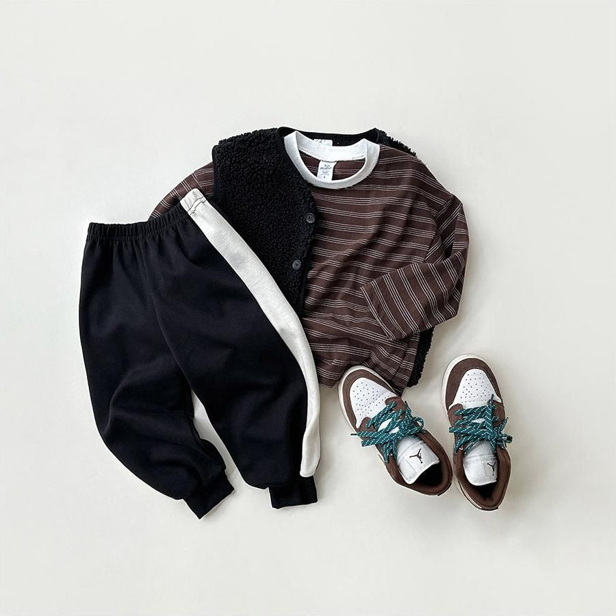 Round Color Block Jogger Pants [WHITESKETCHBOOK]（2026AW） 20
