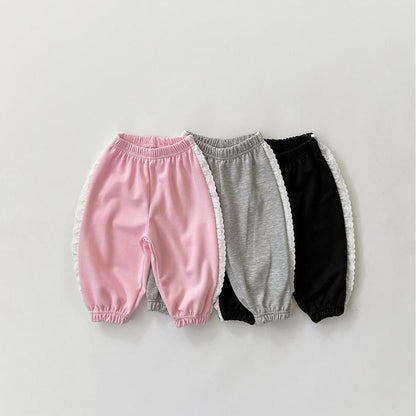 Lace Jogger Pants [WHITESKETCHBOOK]（2026AW） 12
