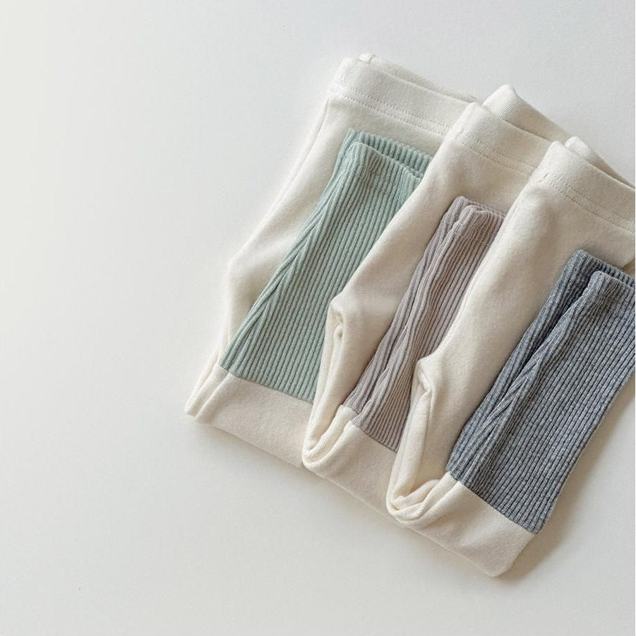 New Ribbed Color Block Leggings [WHITESKETCHBOOK]（2026AW） 16
